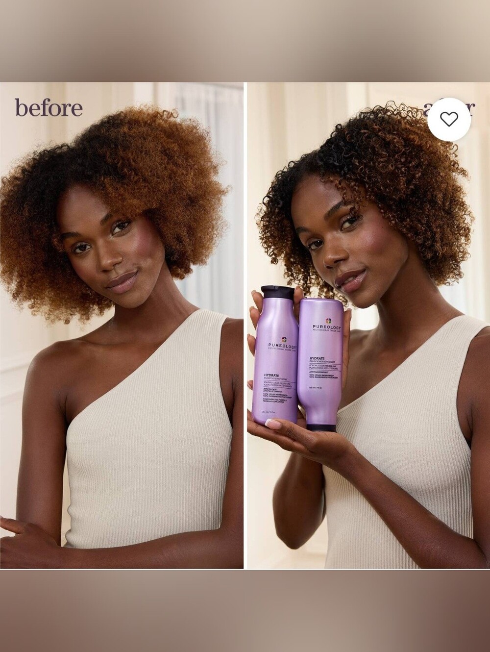 NWT FULL SET Pureology Hydrate Shampoo 226ml & Conditionr 226ml Duo 100% VEGAN - Picture 8 of 9